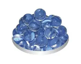 Купить Тритон Грунт стеклянный круглый, голубой, прозрачный