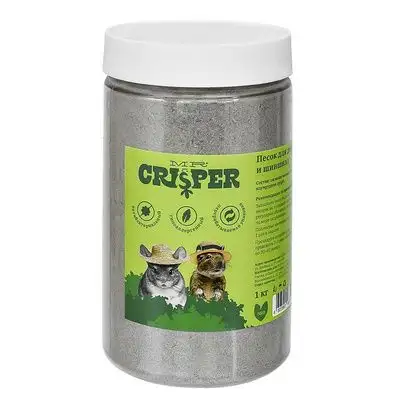 Купить mr.crisper песок для шиншилл