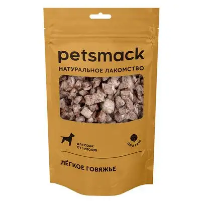 Купить petsmack лакомства для собак легкое говяжье