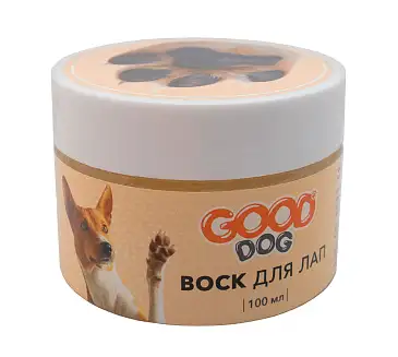 GOOD DOG воск защитный для ухода за лапами собак и кошек