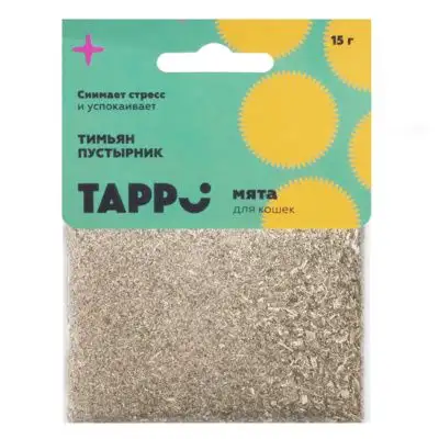 Купить tappi Лакомства для котят и кошек мята кошачья с тимьяном и пустырником в пакете