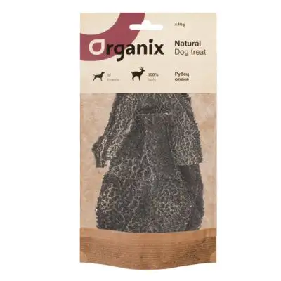 Купить organix премиум лакомство для собак Рубец оленя