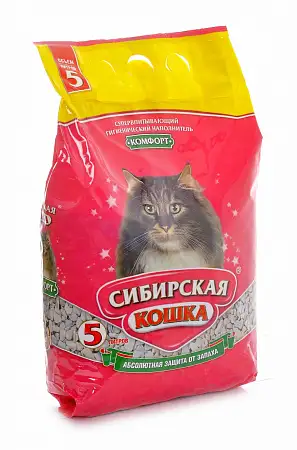 Купить Сибирская кошка впитывающий наполнитель для кошек "комфорт"