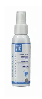 Doctor VIC Hygiene and care Спрей для чистки зубов и свежести дыхания для собак и кошек	