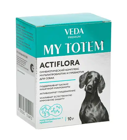 Купить Веда my totem actiflora синбиотический комплекс для собак