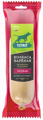 TITBIT Лакомства для взрослых собак колбаса вареная Особая