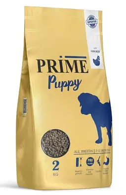 Prime PUPPY сухой корм для щенков всех пород с курицей