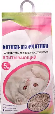 Котики Обормотики Наполнитель для кошек впитывающий