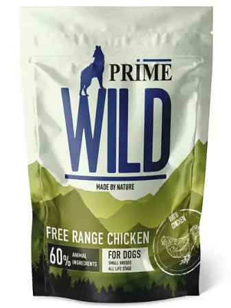 Купить prime wild gf free range сухой беззерновой корм для взрослых собак и щенков мелких пород с курицей